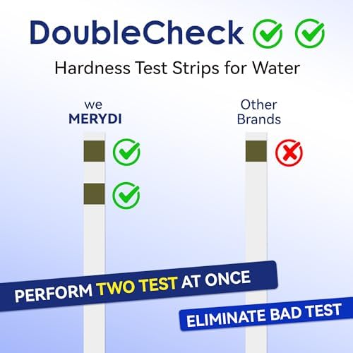 Water Hardness Test Kit, 150 Strips-Double Color Pads - Image 2