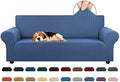 KEKUOU Stretch Couch Covers for Sofa, 3 Cushion Couch Slipcover by KEKUOU