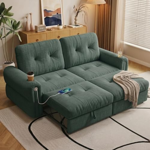 77" Convertible Queen Sofa Bed by Outdoorchairs