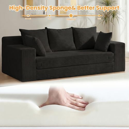 Boneless Couches, 3 Seater Boneless Couch - Image 5