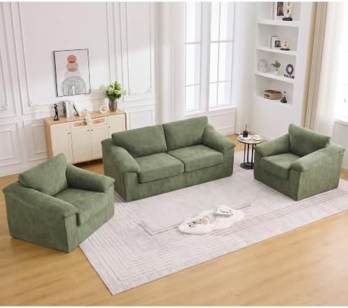 Boneless Couch Sets, Modern Loveseat Sofa by UMBFUN