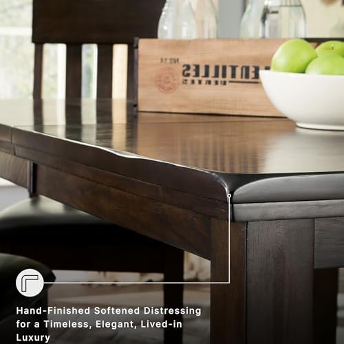 Signature Design by Ashley Haddigan Dining Extension Table, Seats 6-8 - Image 6