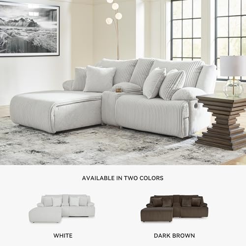 Signature Design by Ashley Reclining Sectional Sofa - Image 7