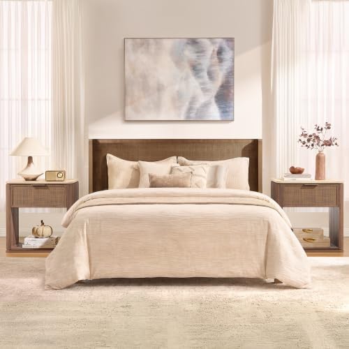 Night Stand, Rattan Nightstand - Image 6