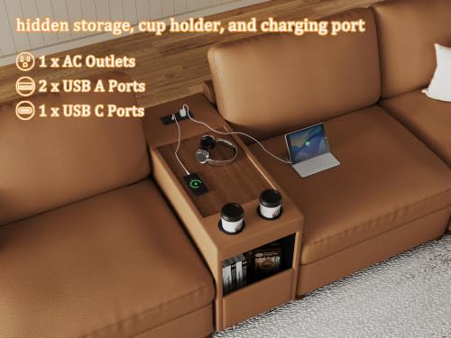 EASE MOOSE Modular Sectional Couch, U Shaped Couch - Image 5