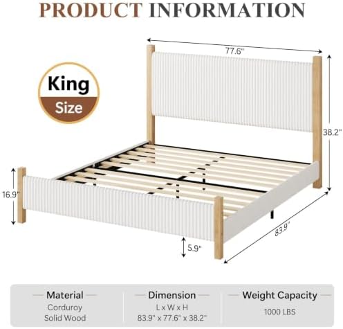 IMMERSTABLE King Bed Frame - Image 2