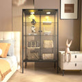 LFT HUIMEI2Y 4-Tier Glass Display Cabinet by LFTHUIMEI2Y
