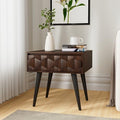 Bme Georgina Solid Wood Mid-Century Modern Side Table by Bme