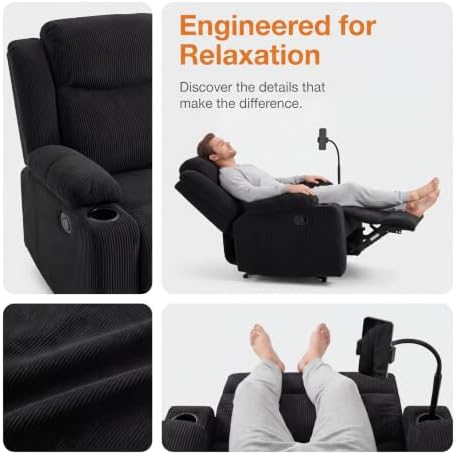 NicBex Manual Lounge Recliner Chair - Image 6