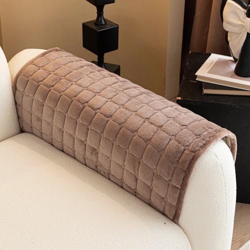 Sectional Velvet Couch Covers for 1 Seat, 35.4"x35.4" by MDSASFD