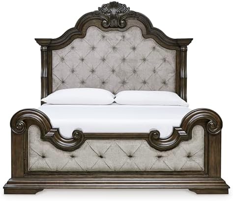 Signature Design by Ashley Maylee King Size Bed Frame and Headboard - Image 6