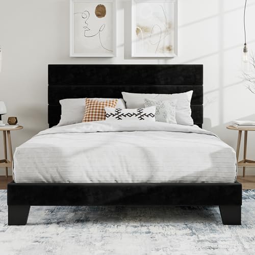 SHA CERLIN Full Platform Bed Frame by SHACERLIN