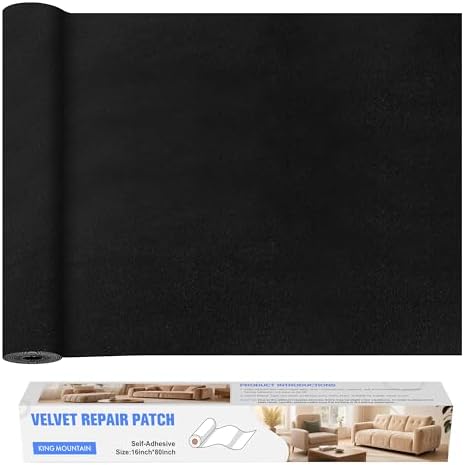 KING MOUNTAIN Couch Fabric Repair Patch, Fabric Patches by ForABetterHomeLife