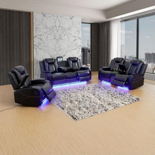 Electric Power Recliner Chair/Loveseat/Sofa Living Room, Comfy Home Theater - Image 2
