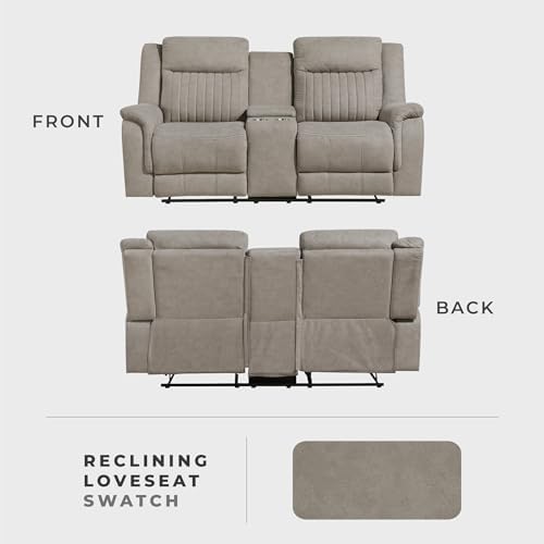 Lexicon 75" W Manual Double Reclining Loveseat - Image 6