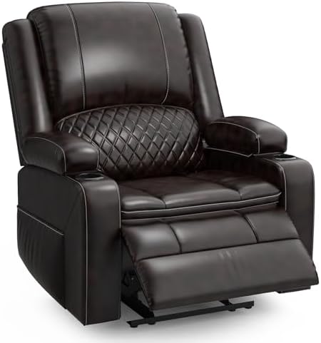 Oversized Manual Recliner Chair, 3X Reclining Sofa Chairs by MOSGAT
