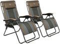 Timber Ridge Oversized Zero Gravity Chair, Padded Reclining Lounge Chair by TIMBERRIDGE