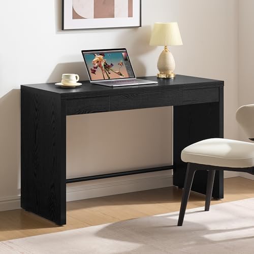 SICOTAS Computer Desk Writing Table, 47-Inch Wooden Study Desk - Image 4