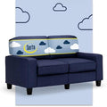 Serta Palisades 61" Track Arm Sofa, Easy Care Polyester, Soft Pillow Back by Serta