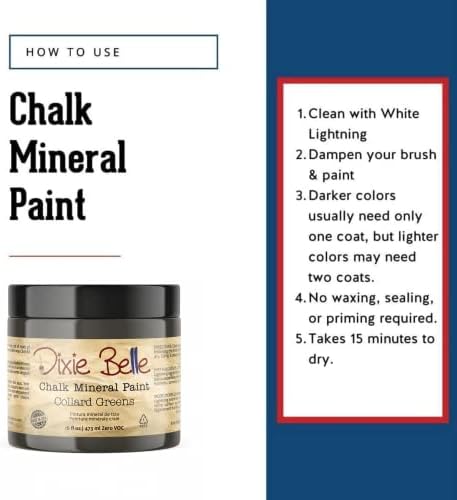 Dixie Belle Paint Company Chalk Mineral Paint - Image 3