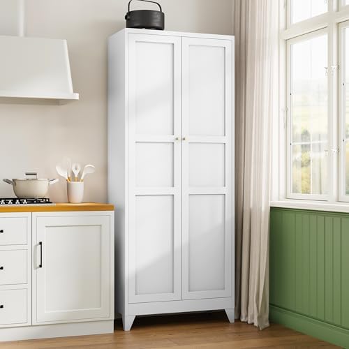 Letaya 75" H Metal Storage Cabinet - Image 2