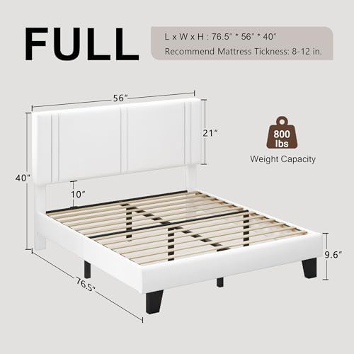 Einhomn Upholstered Full Size Bed Frame - Image 2