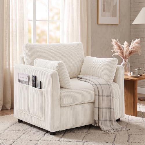 38" Oversized Accent Chair by TOPLANS