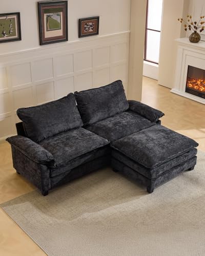 Karl home 88" 2-Seat L-Shaped Sectional Couch by Karlhome