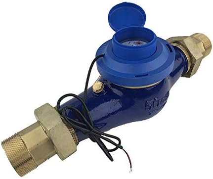 DAE MJn-200 2" Water Meter, Pulse Output + Couplings by DAEControls