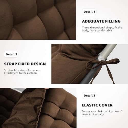 Patio Lounge Chair Cushion, Waterproof Zero Gravity Chair Cushions - Image 4
