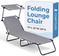 ComfySure Folding Outdoor Lounge Chair by COMFYSURE