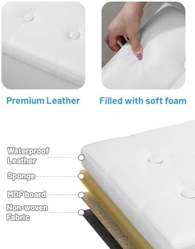 AmasSmile Ottoman with Storage - Image 6
