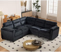 HAOMARKETS 90" Wide Modular Sectional Corner Sofa Couch, Oversized Corduroy L by HAOMARKETS