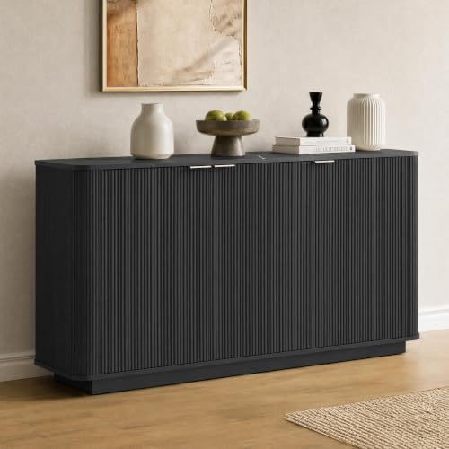 KISLOT 55" Fluted Buffet Sideboard by Kislot