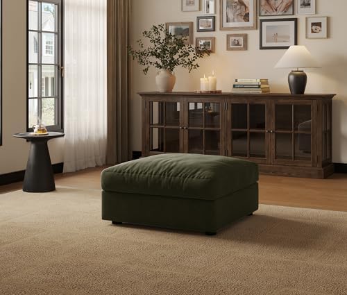 Cloud Modular Sectional Sofa Couch Set, Only Storage Ottoman by Quenvo