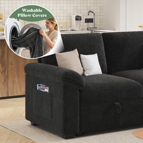 VanAcc 81" Sofa Bed, Sleeper Sofa - Image 6