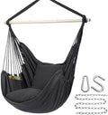 Y- STOP Hammock Chair Hanging Rope Swing Chair, Max 500 Lbs, 2 Seat Cushions by Y-STOP