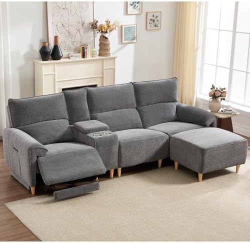 ANJ 3-Seater Left Recliner Sofa by ANJ