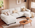 Furniwell U-Shaped Convertible Sectional Sofa Couch by WellFurnitureHomeLifeWell