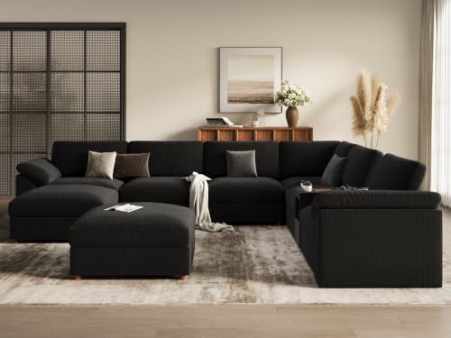 EASE MOOSE Sectional Modular Sofa, Oversized L Shape Sectional Couch - Image 3