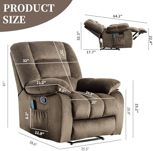 CANMOV Manual Recliner Chair - Image 2