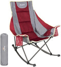 SUNNYFEEL Oversized Folding Rocking Camping Chair by SunnyFeelCamping