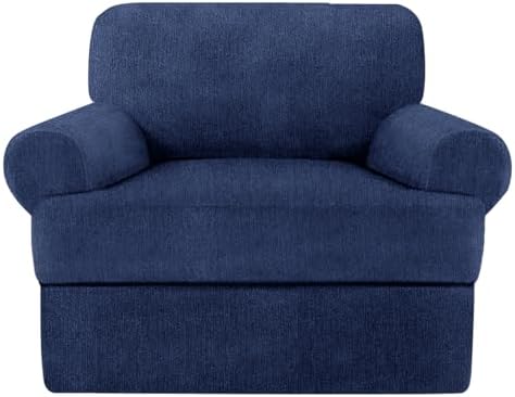 2 Pieces T Cushion Chair Covers by Jcones