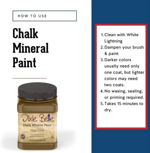 Dixie Belle Paint Company Chalk Mineral Paint - Image 3