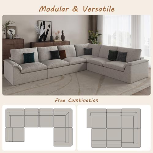 EASE MOOSE Cloud Couch Sectional - Image 4