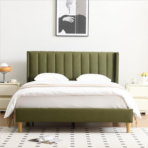 YUHUASHI Queen Bed Frame，Platform Bed - Image 3