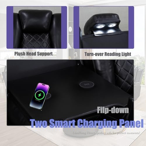 Power Reclining Sectional Sofa - Image 6
