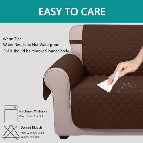 U-NICE HOME 4 Seater Sofa Cover 91''Large Couch Cover - Image 5