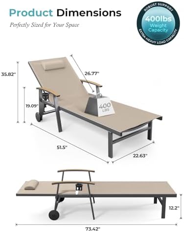 Ciokea Outdoor Lounge Chair - Image 2