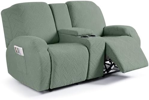 Ruaozz Stretch Loveseat Recliner Cover by RuaozzFurnitureCovers